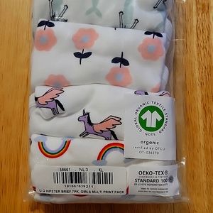 Nwt Hanna Andersson hipster brief 7 pack XL